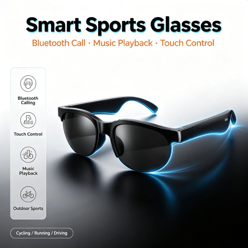Smart Audio Sunglasses Bluetoo - đánh giá và giá Smart Glasses Lens