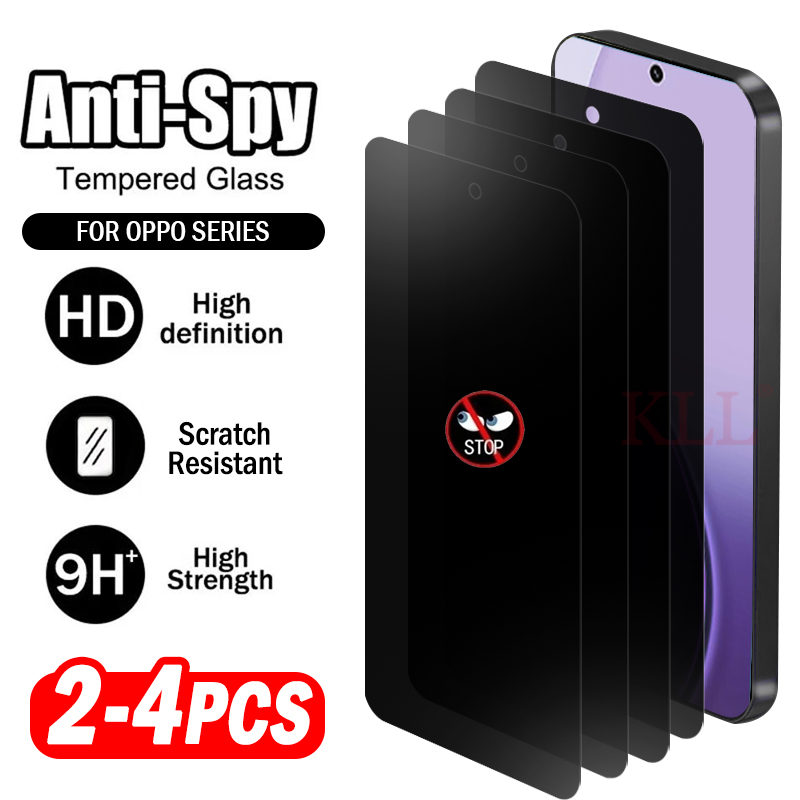 2-4pcs Privacy Protective Temp - đánh giá và giá Oppo Reno 12