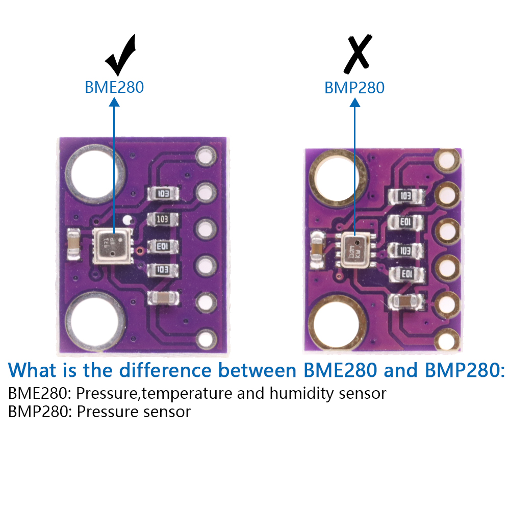 3in1 BME280 3.3V BMP280 5V Kỹ  - đánh giá và giá Muscle Sensor Emg
