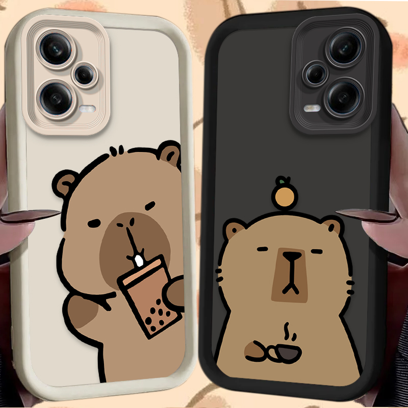 Cartoon Cute Capybara Phone Ca - đánh giá và giá Xiaomi Redmi Note 14