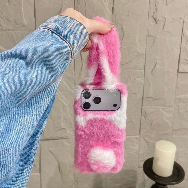 Cute Rabbit Design Fluffy Phon - đánh giá và giá Apple Iphone 15