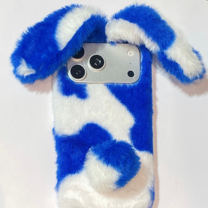 Cute Rabbit Design Fluffy Phon - đánh giá và giá Apple Iphone 15